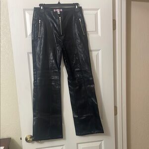 Urban Outfitters Black Flare Wide Leg Jeans